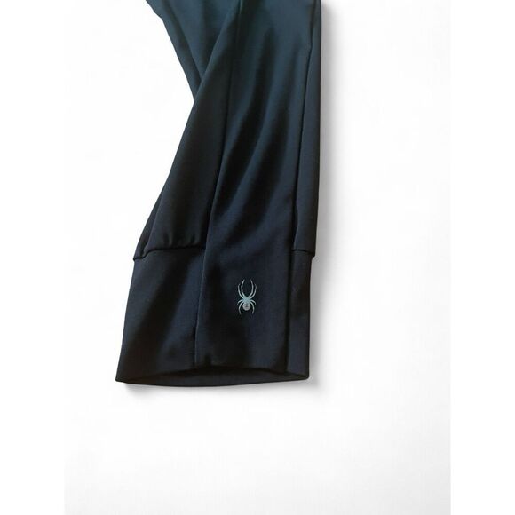 Spyder Active Women's Black Jogger Pants Size Large Stretch Zip Pockets - Picture 9 of 11